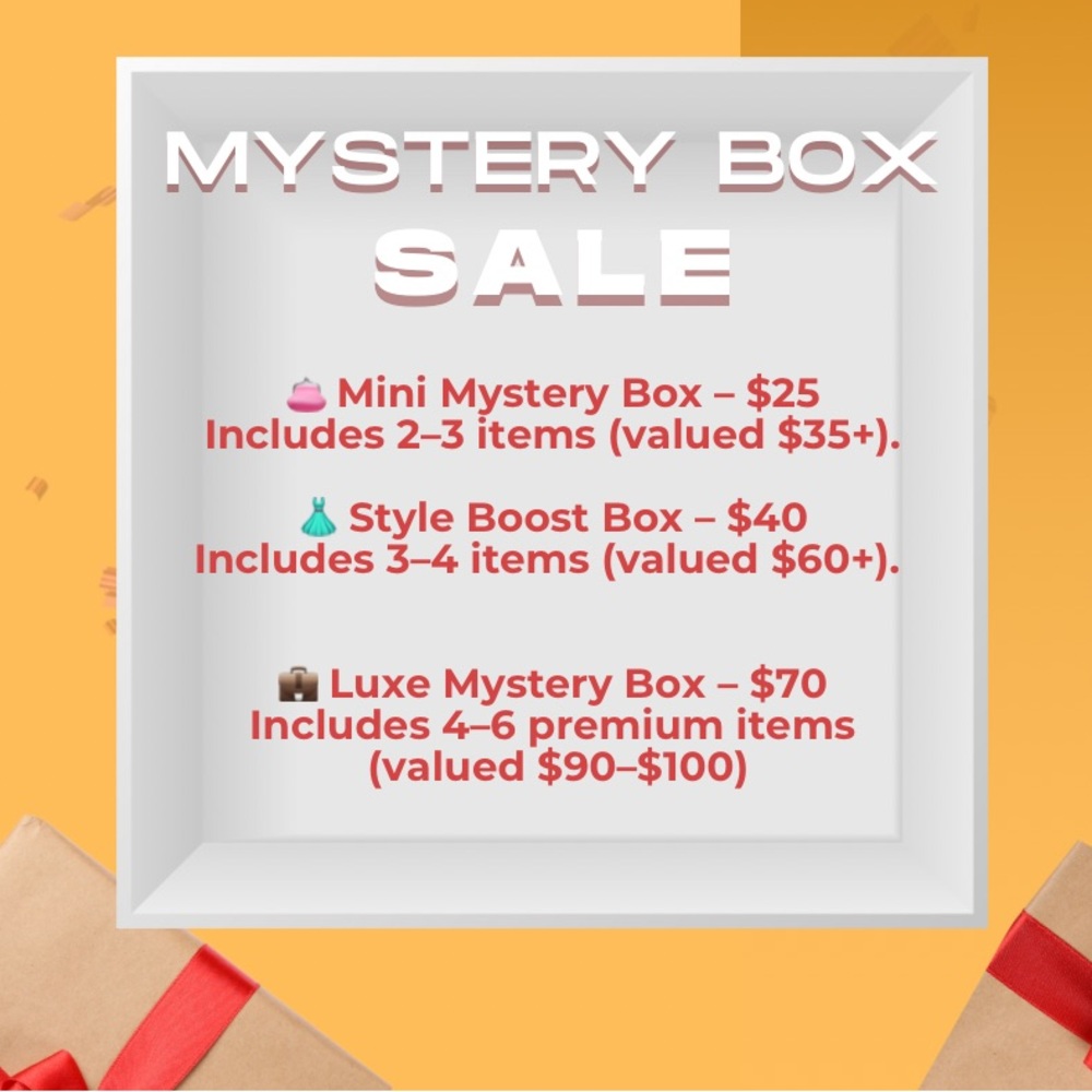Mystery Box Sale